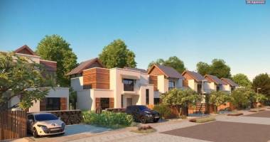 vente townhouse de 185 m2 style contemporaine mauricienne à mon desert.