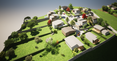 nouveau lotissement de 12 lots à la montagne 
