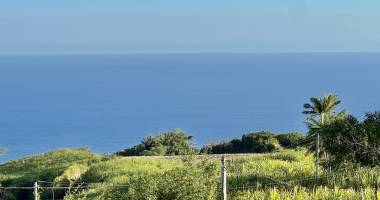 saint joseph 97480 - terrain en zone u5 - vue mer imprenable
