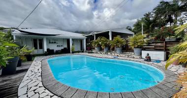 saint joseph 97480 - villa 4 chambres avec piscine et jardin