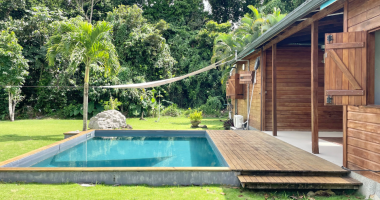 location maison meublÉe avec piscine petit bourg