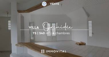 villa f5 sur terrain clot de 1093 m2