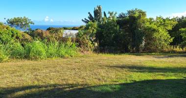 terrain de 915 m² à sainte-marie avec vue imprenable sur mer et 