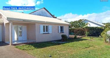 villa f4 de 85,35 m2, terrasse, jardin
