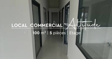 À louer : charmant local de 100m2 situÉ rue henri becquerel