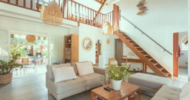 charmante villa avec 2 dépendances à vendre à la saline les bains à deux pas du lagon - 241803