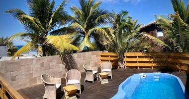 les trois bassins - a deux pas du lagon - t3 avec terrasse
