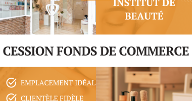 fonds de commerce institut de beauté