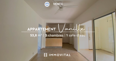 vente appartement de type t3  dans la residence gourdeliane dans la commune de baie-mahault