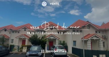 villa t4 jumelee a vendre, vue mer a damencourt, le moule