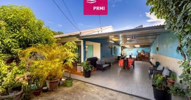 saint-pierre - ravine des cabris : maison f4 de plain-pied 105 m² habitables