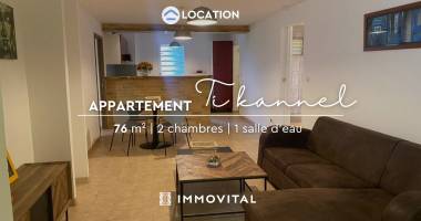 appartement a louer : location appartement t3 residence distillerie dans la commune de sainte-rose