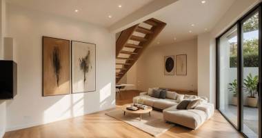 À vendre   charmant f3 en duplex + jardin   (foucherolles / moufia)