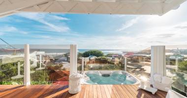 villa f5 avec rooftop vue mer   quartier croix des pêcheurs à saint-pierre