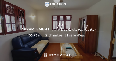 appartement t3 meublé  à louer   rez-de-chaussée avec piscine commune