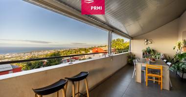 splendide appartement saint denis 3 pièces 71.30 m2 + une grande varangue 37,60 m2 avec vue imprenable