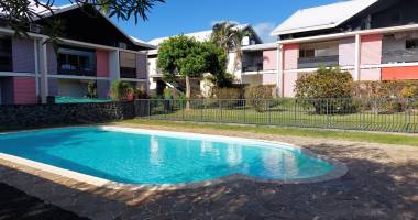 f3 duplex meublé standing résidentiel avec piscine