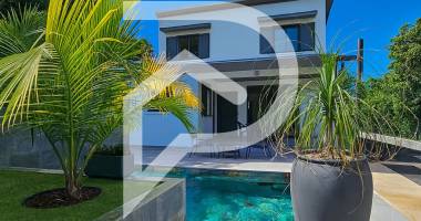 villa moderne f4 avec piscine, excellentes prestations, environnement résidentiel