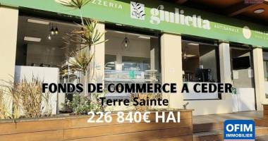 a vendre - fonds de commerce giulietta pizzeria : pizzas, pasta, salades, desserts à emporter ou sur place – saint-pierre