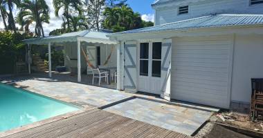 villa créole t4 avec piscine à petit-bourg (secteur prise d’eau)